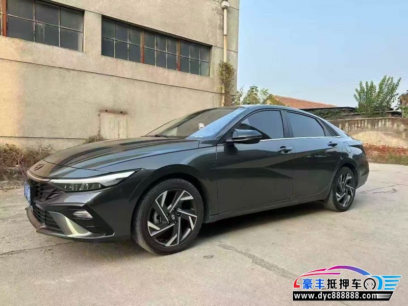 24年现代伊兰特轿车抵押车出售