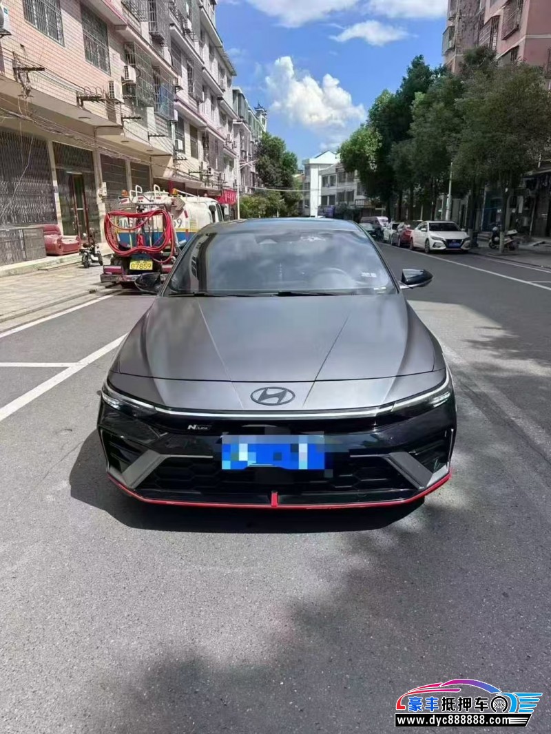 23年现代伊兰特轿车抵押车出售