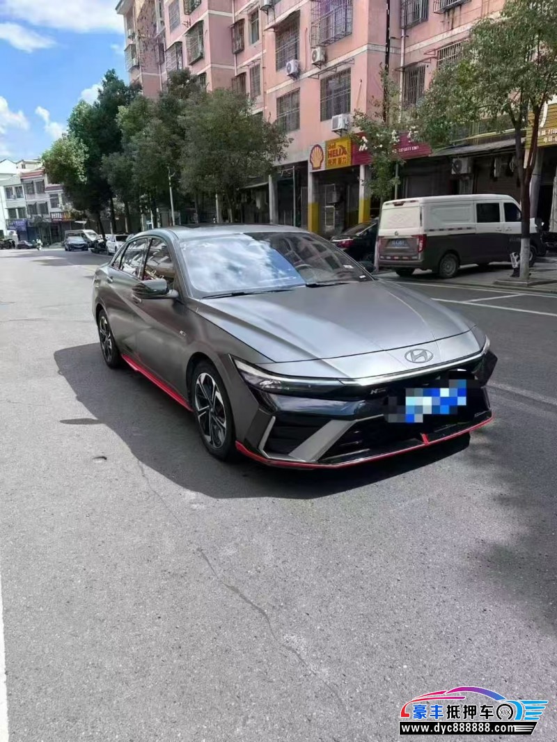 23年现代伊兰特轿车抵押车出售