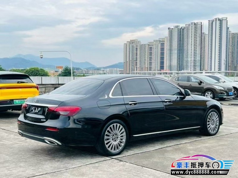21年奔驰E轿车抵押车出售