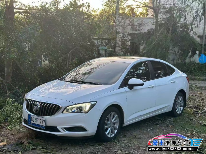 17年别克威朗轿车抵押车出售