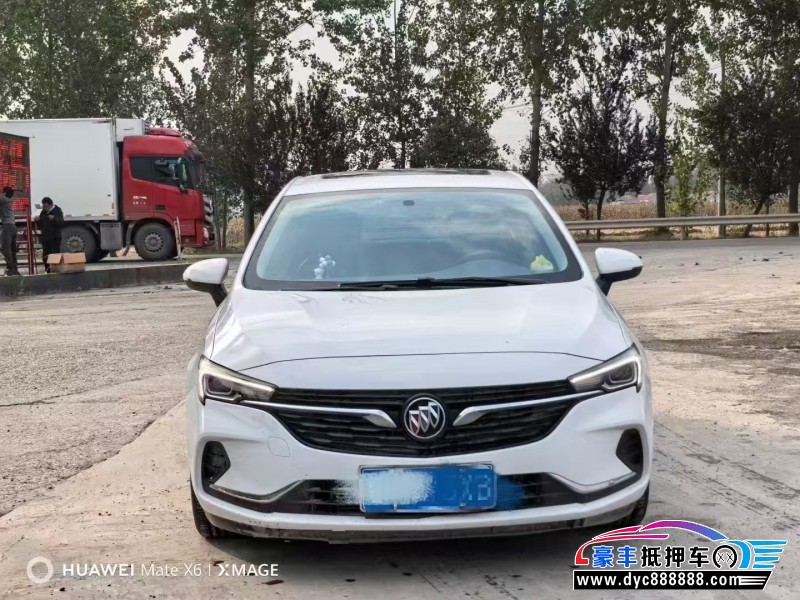 22年别克威朗轿车抵押车出售