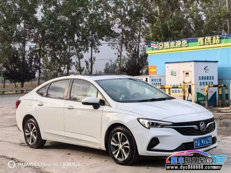 22年别克威朗轿车抵押车出售