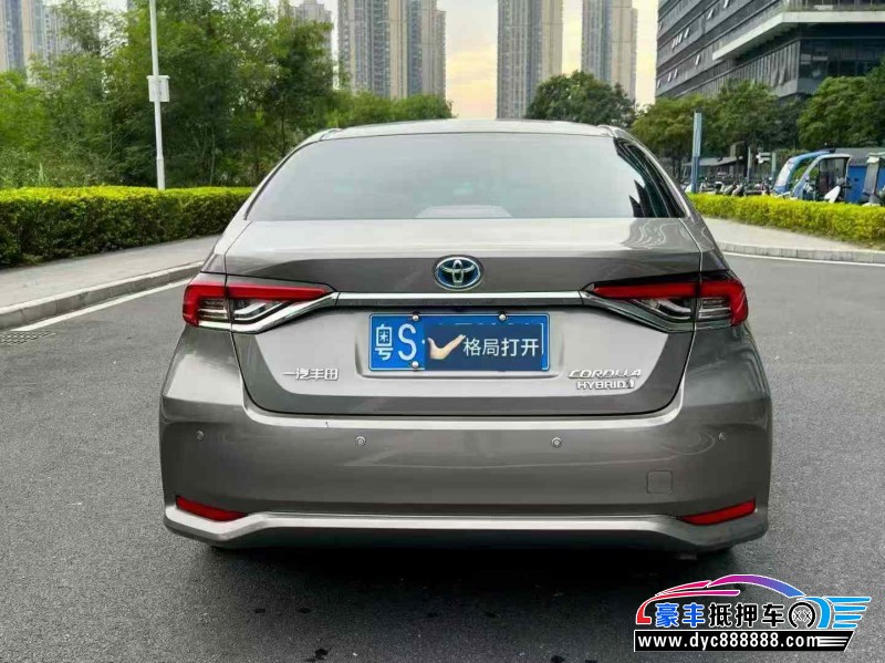 24年丰田卡罗拉轿车抵押车出售