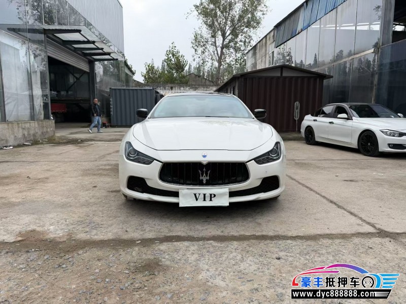 15年玛莎拉蒂Ghibli轿车抵押车出售