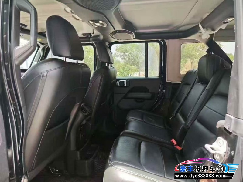 20年Jeep牧马人轿车抵押车出售