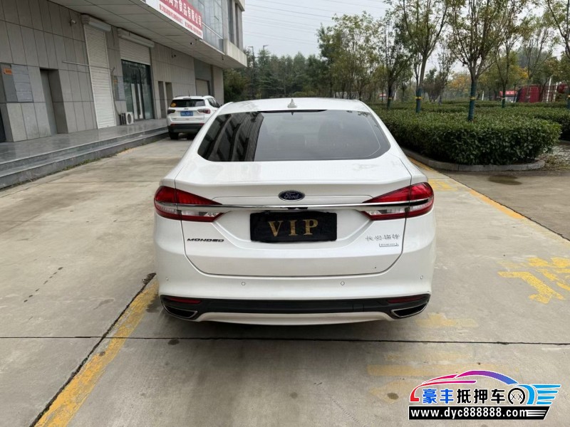 18年福特蒙迪欧轿车抵押车出售