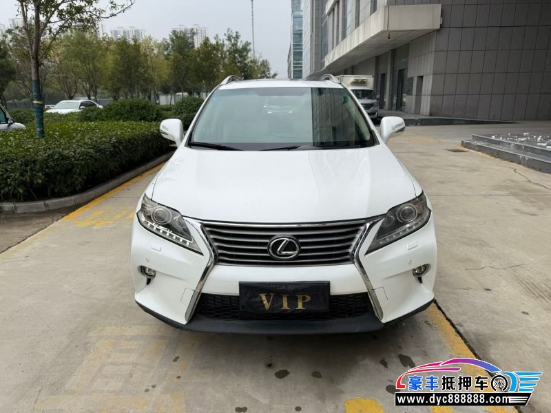 15年雷克萨斯RX轿车抵押车出售