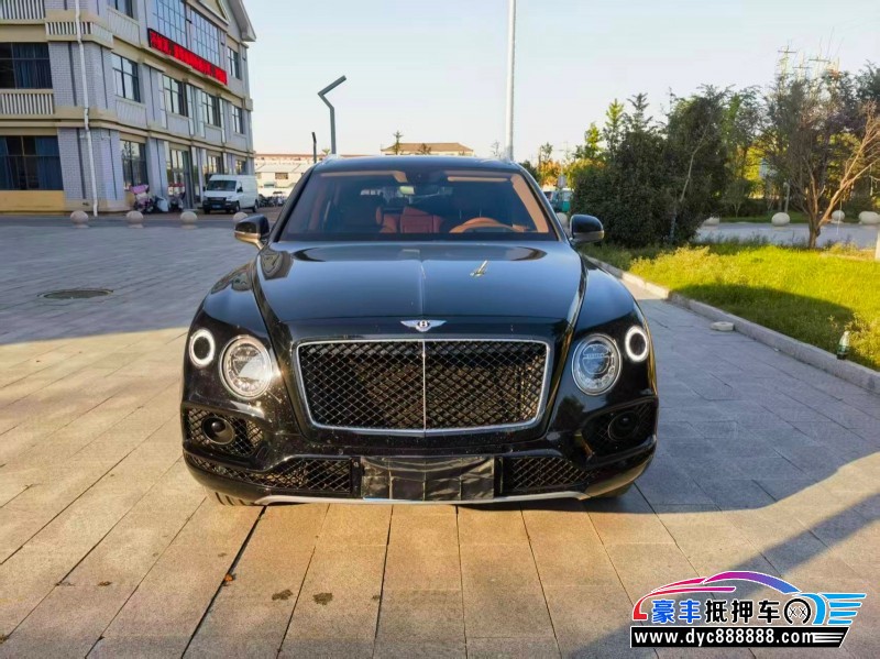 抵押车出售18年宾利添越SUV