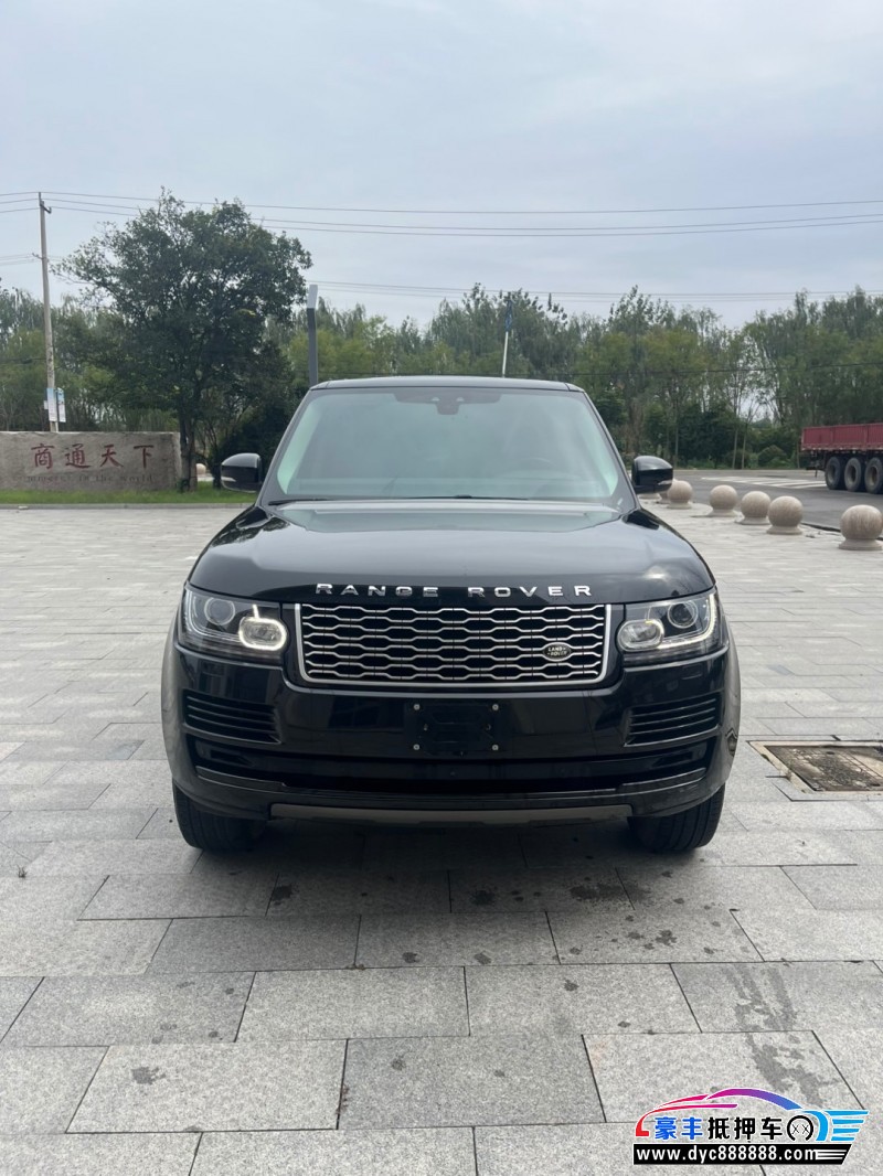 17年路虎揽胜行政SUV抵押车出售