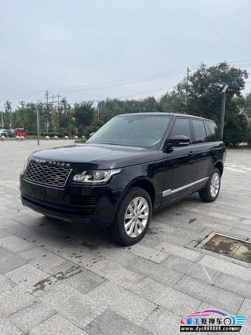 17年路虎揽胜行政SUV抵押车出售