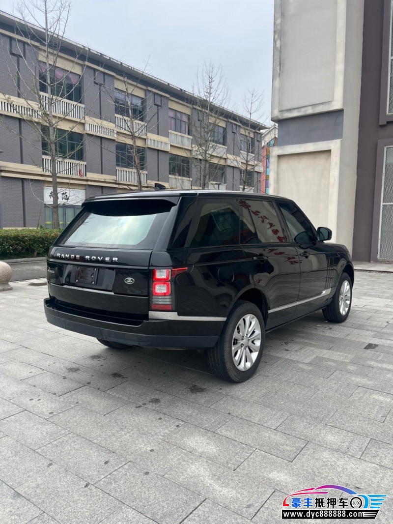 17年路虎揽胜行政SUV抵押车出售