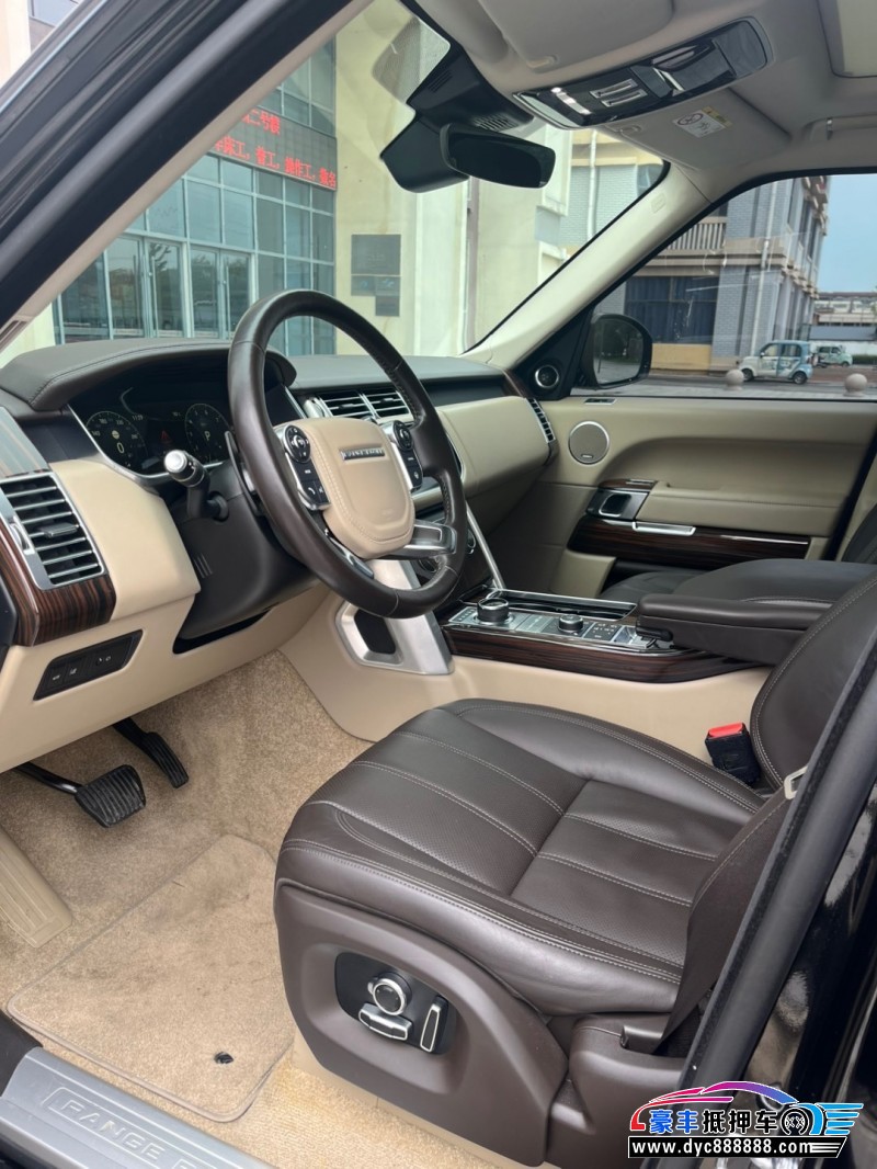 17年路虎揽胜行政SUV抵押车出售