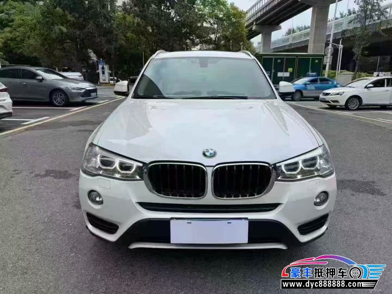 抵押车出售17年宝马X3轿车