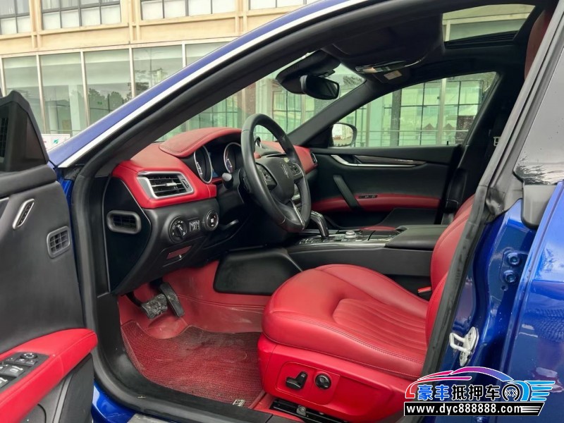 20年玛莎拉蒂Ghibli轿车抵押车出售