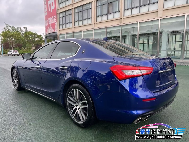 20年玛莎拉蒂Ghibli轿车抵押车出售