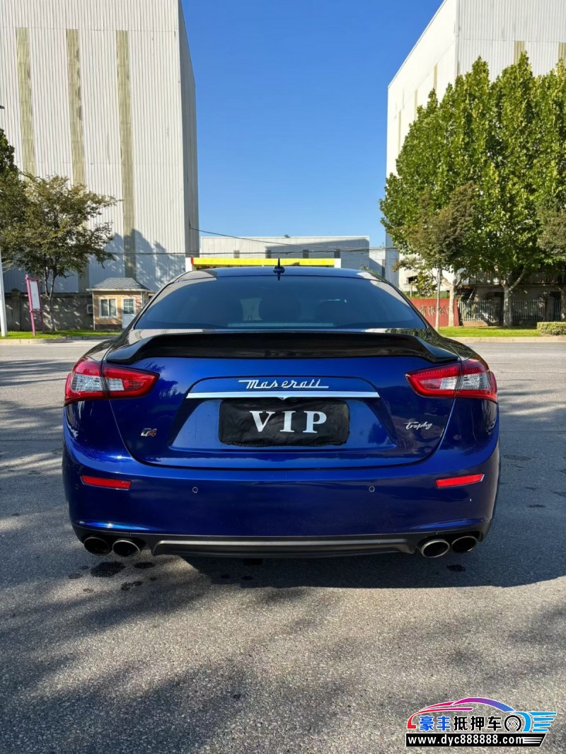 15年玛莎拉蒂Ghibli轿车抵押车出售