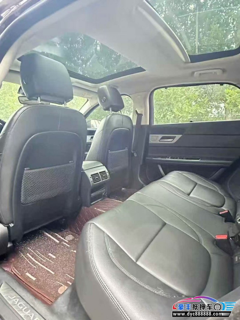 20年捷豹XFL轿车抵押车出售