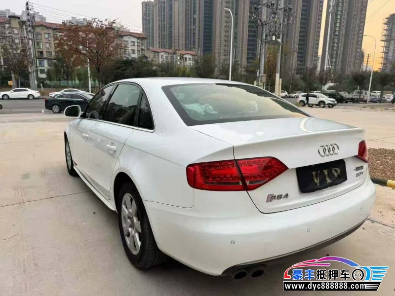 12年奥迪A4L轿车抵押车出售