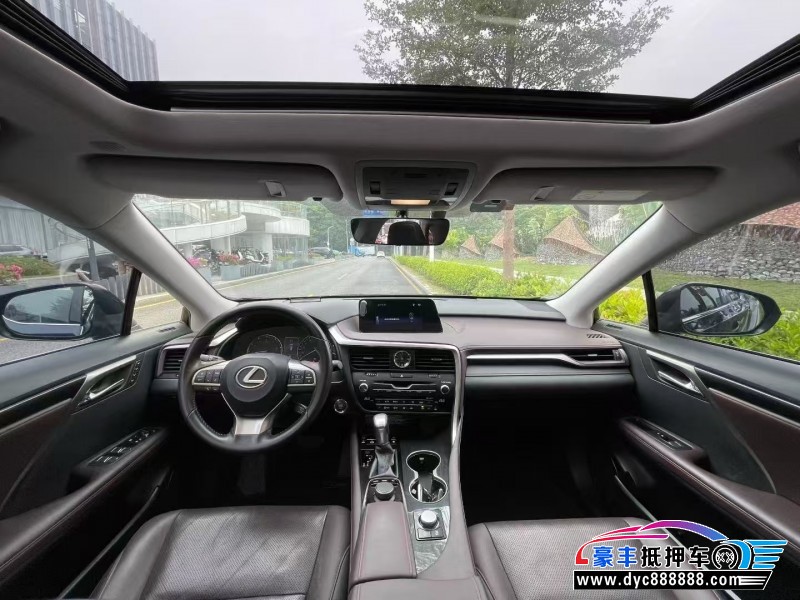 18年雷克萨斯RX轿车抵押车出售