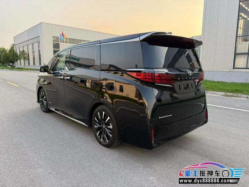 25年丰田埃尔法轿车抵押车出售