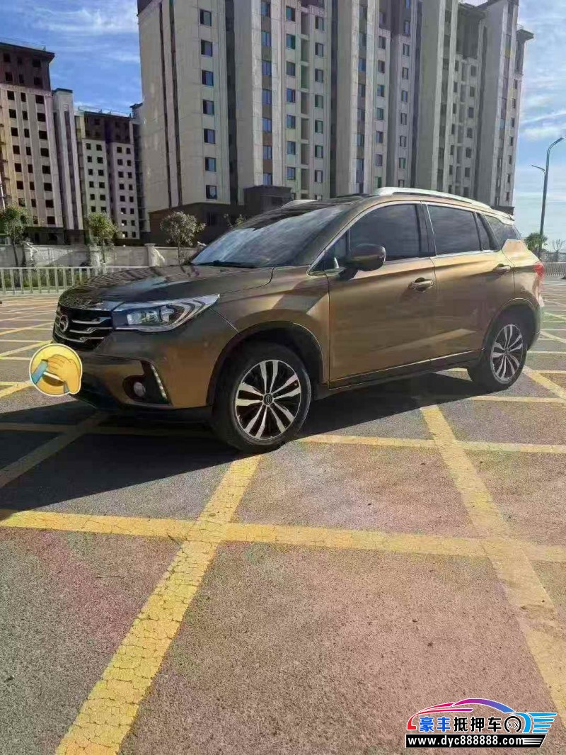 17年传祺GS4轿车抵押车出售