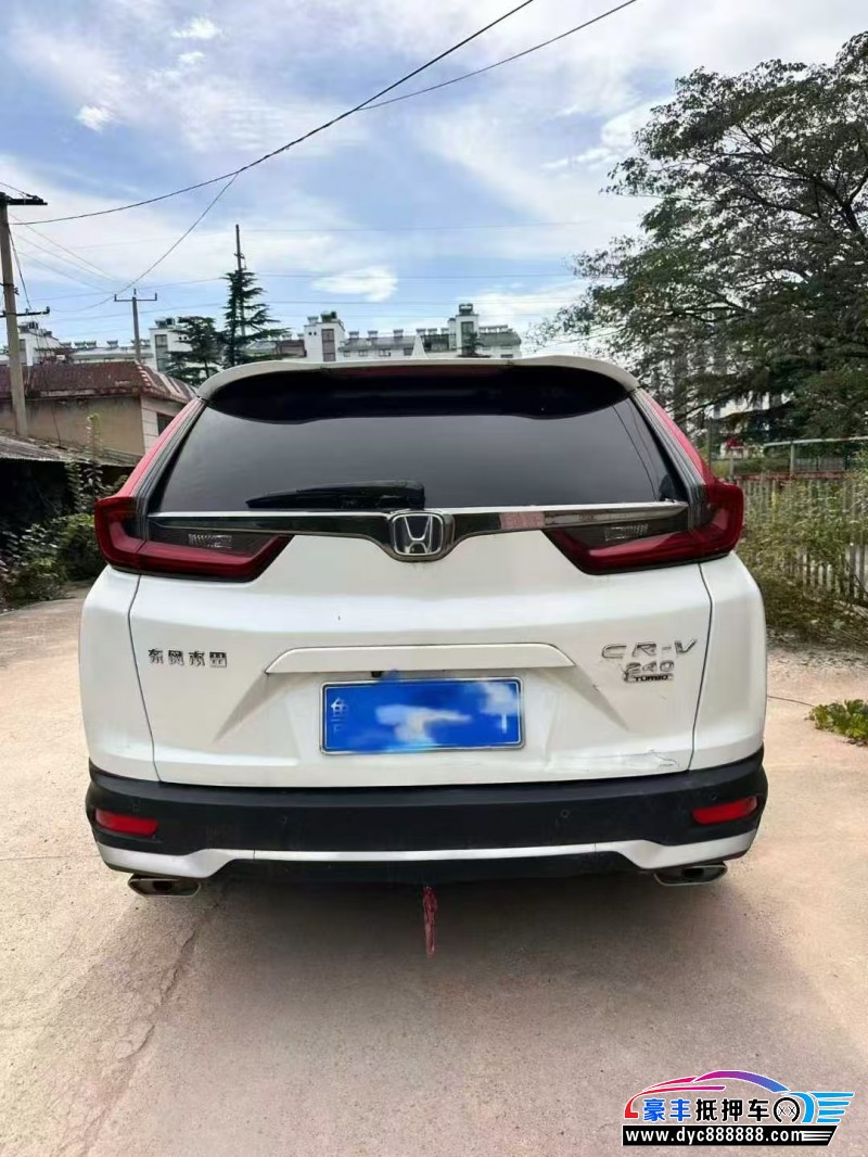 21年本田CR-V轿车抵押车出售