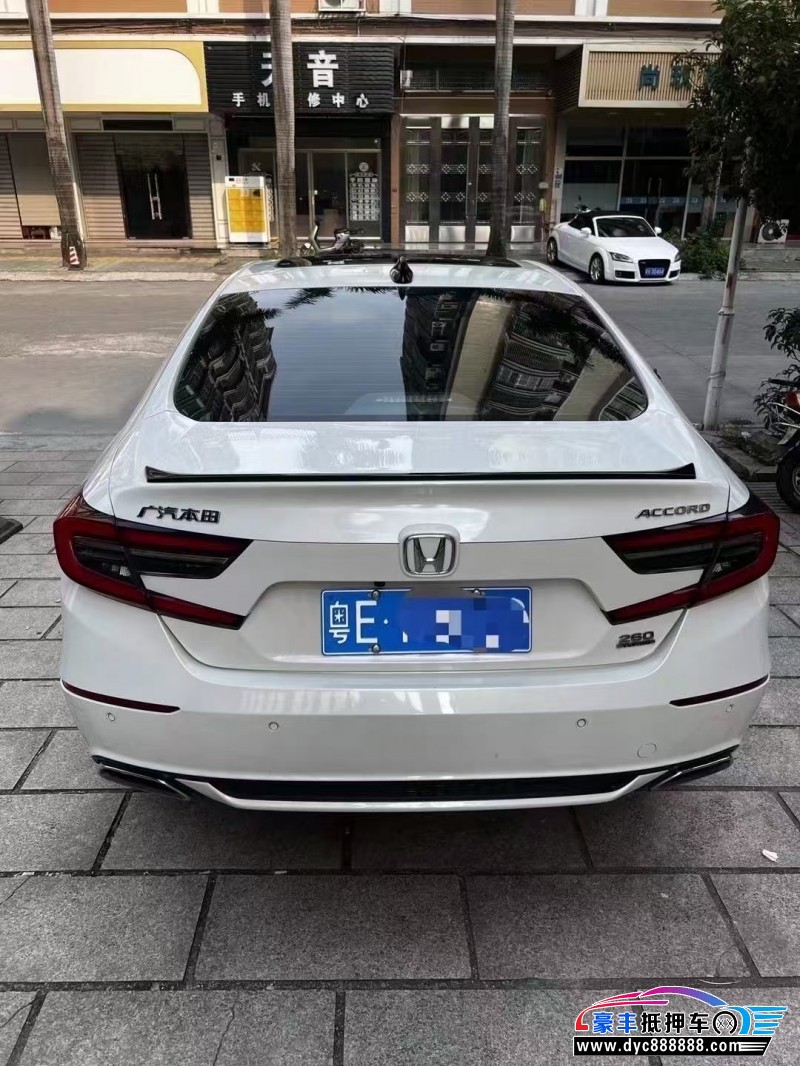 22年本田雅阁轿车抵押车出售