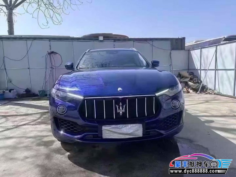 17年玛莎拉蒂莱万特轿车抵押车出售