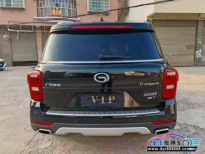 19年传祺GS8轿车抵押车出售