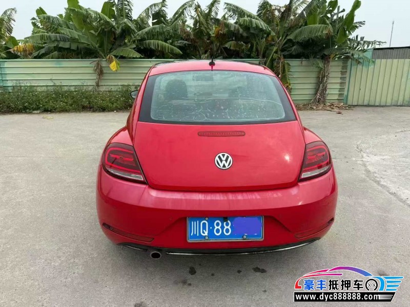 18年大众甲壳虫轿车抵押车出售