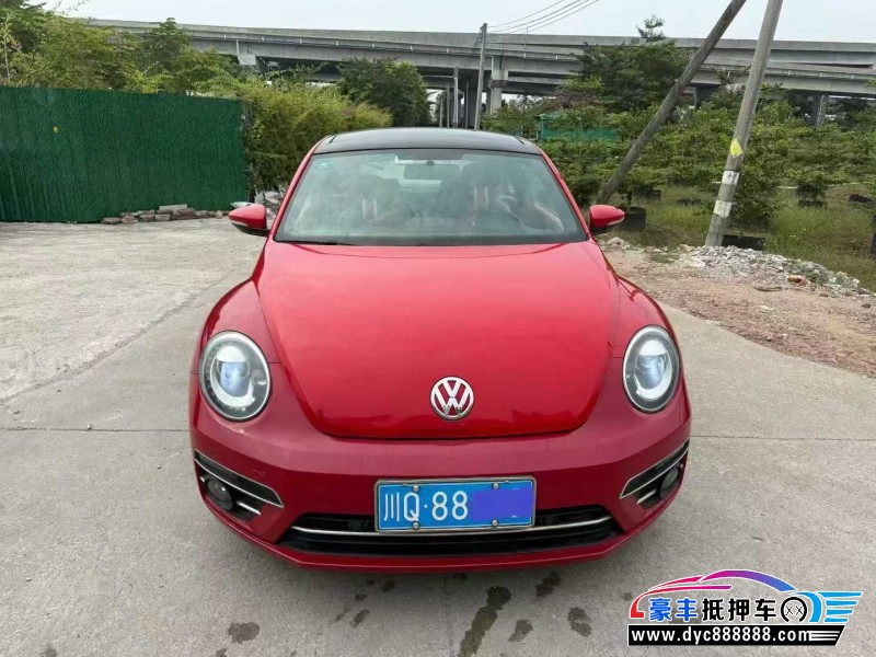 18年大众甲壳虫轿车抵押车出售