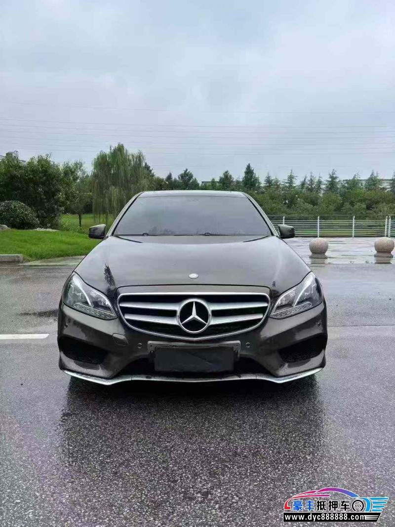 14年奔驰E轿车抵押车出售