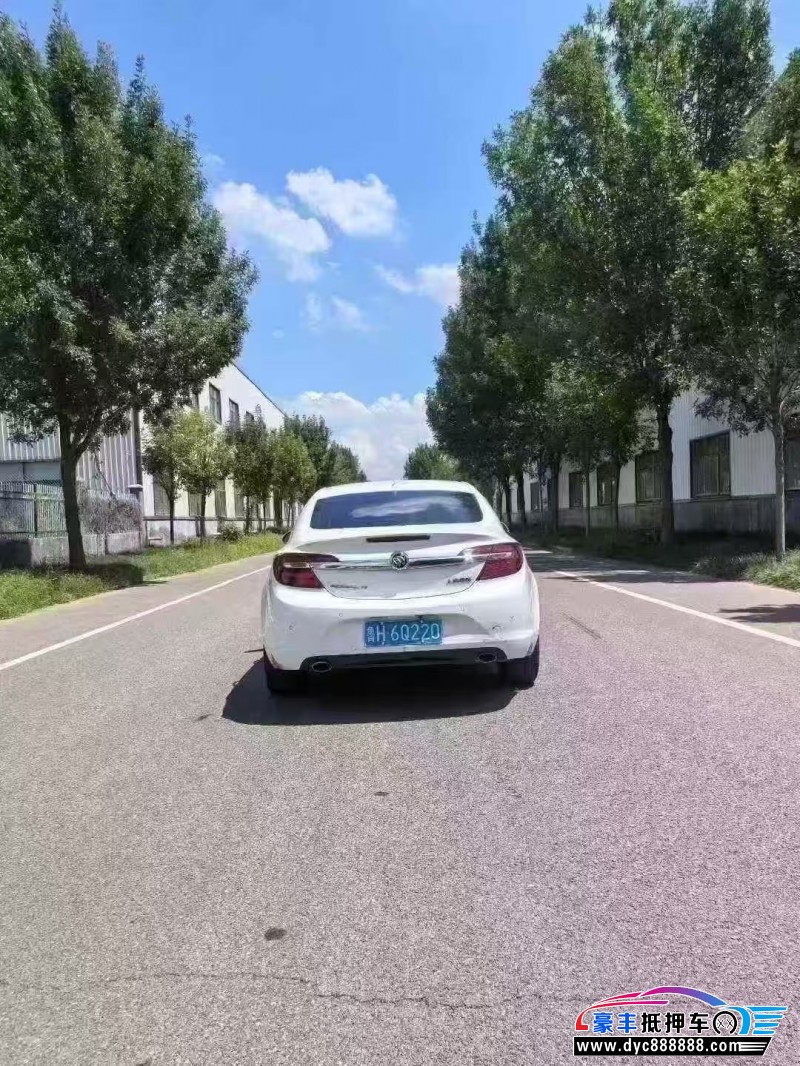 16年别克君威轿车抵押车出售