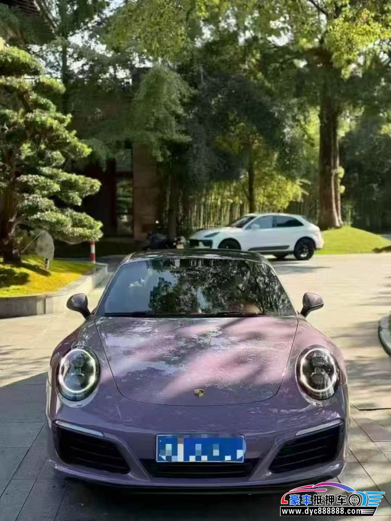18年保时捷911轿车抵押车出售