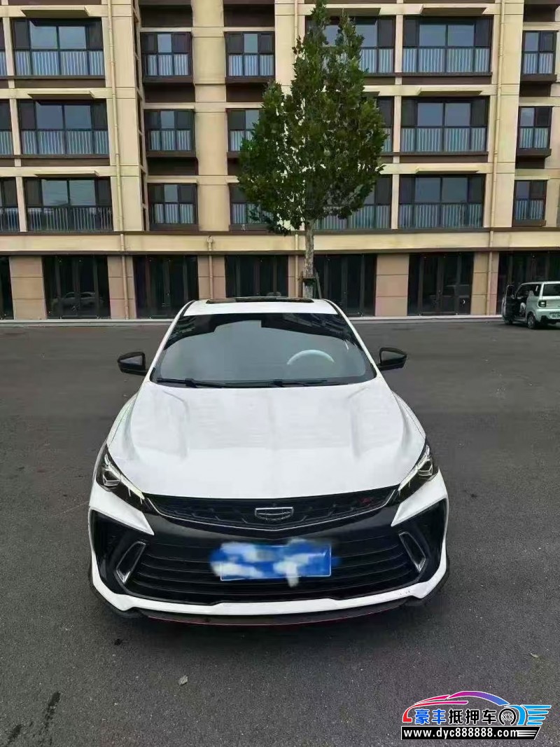 23年吉利缤瑞轿车抵押车出售