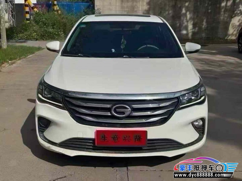 18年传祺GA4轿车抵押车出售