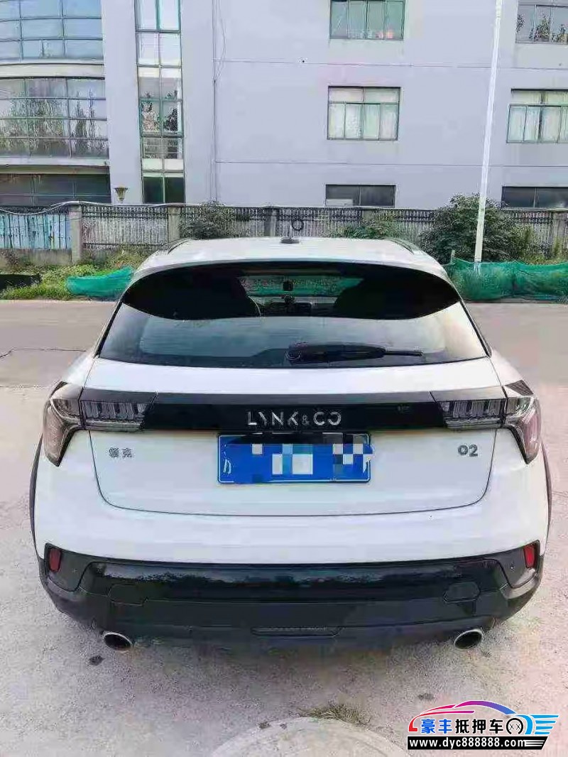 20年领克02轿车抵押车出售