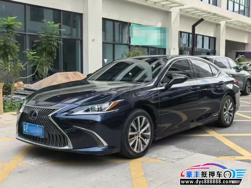 21年雷克萨斯ES轿车抵押车出售