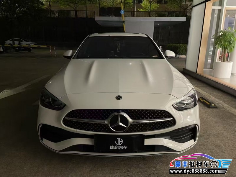 22年奔驰C轿车抵押车出售