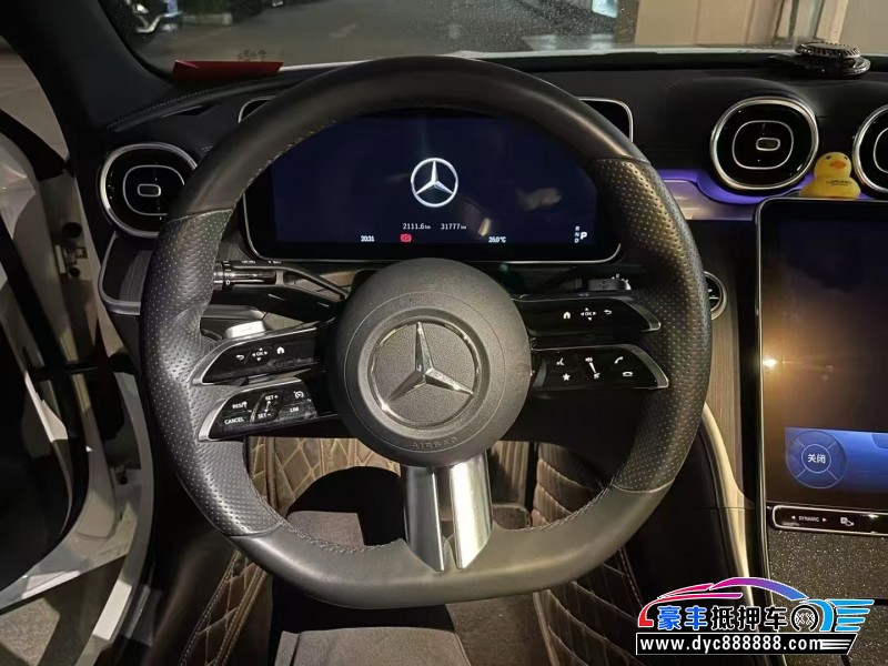 22年奔驰C轿车抵押车出售