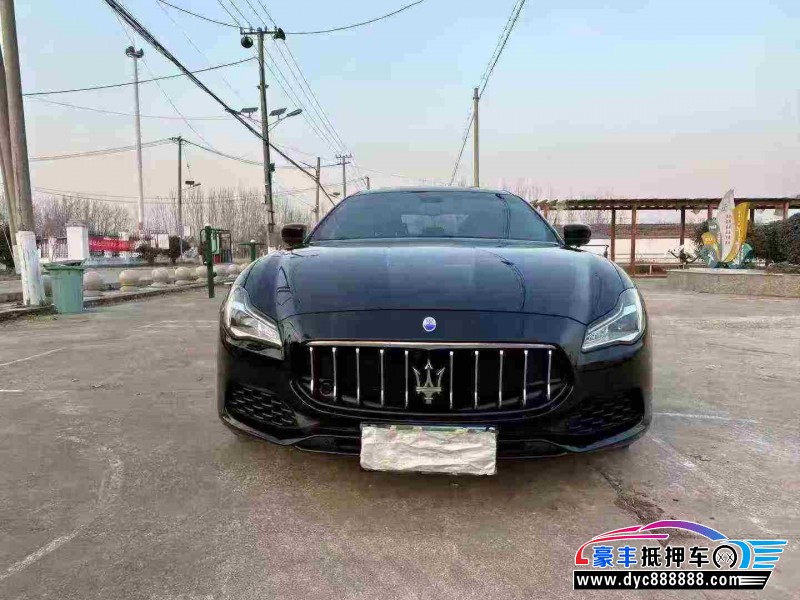 14年玛莎拉蒂总裁轿车抵押车出售