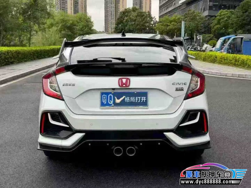 22年本田思域轿车抵押车出售