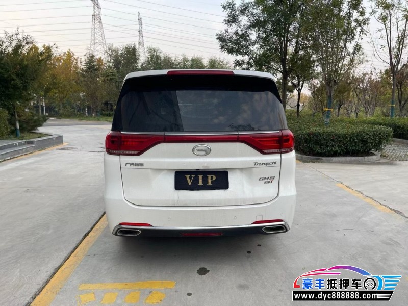 18年传祺GM8轿车抵押车出售