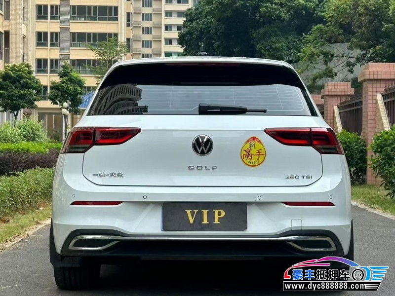 23年大众高尔夫轿车抵押车出售