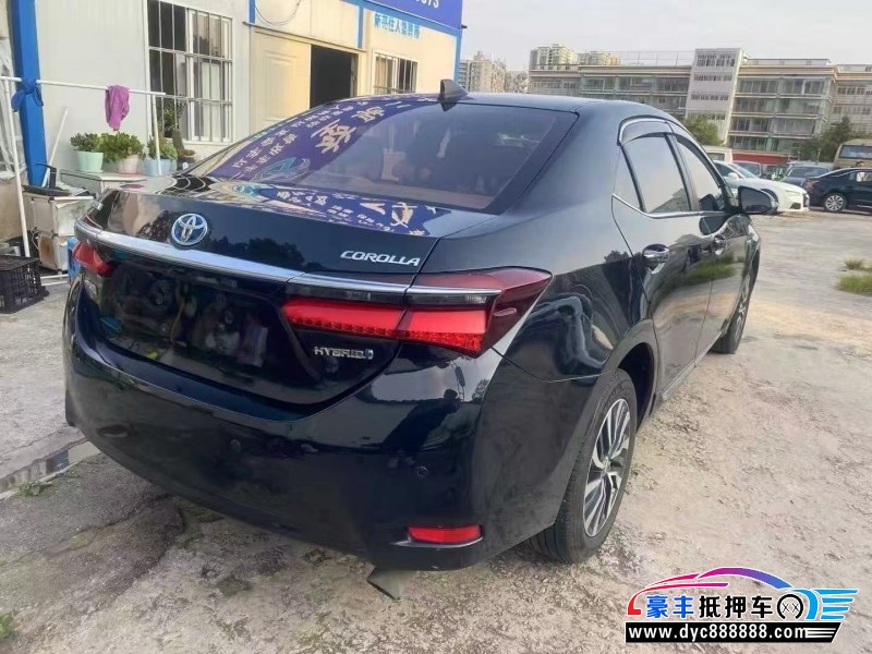 17年丰田卡罗拉轿车抵押车出售