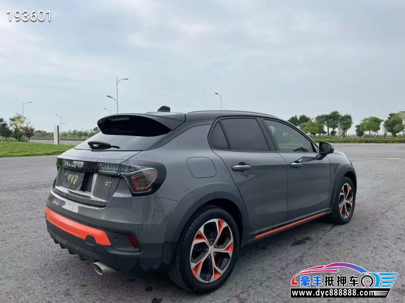 19年领克02轿车抵押车出售