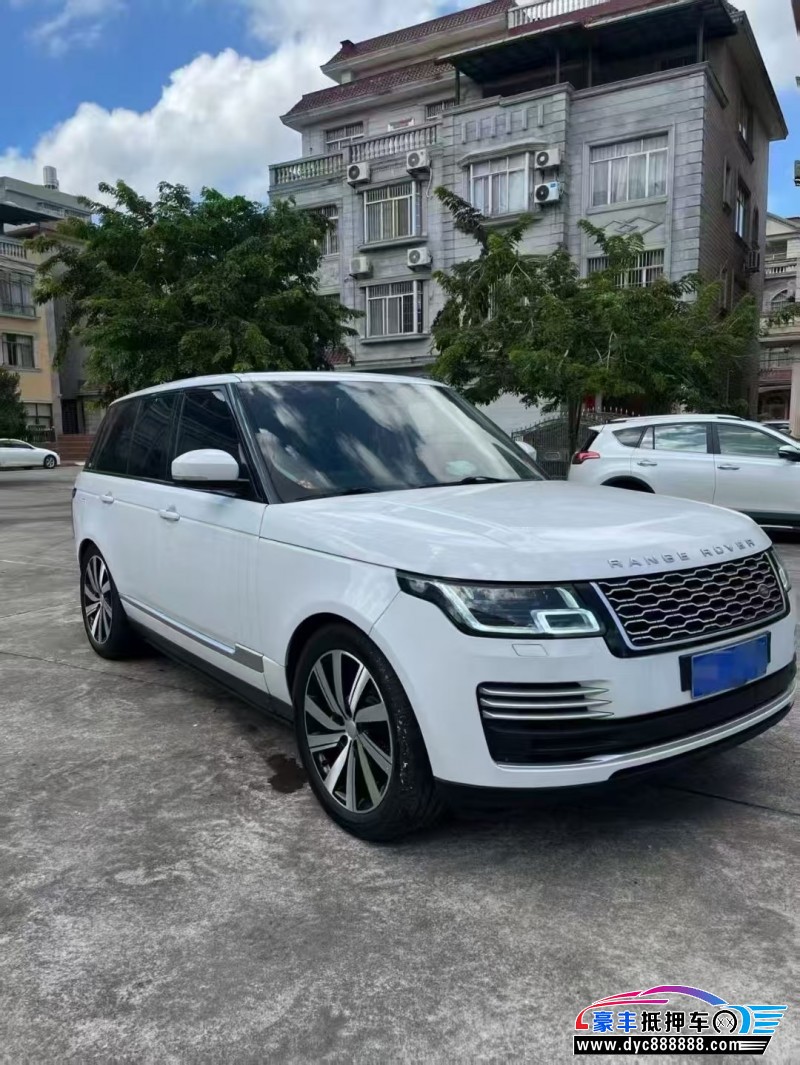 16年路虎揽胜行政轿车抵押车出售