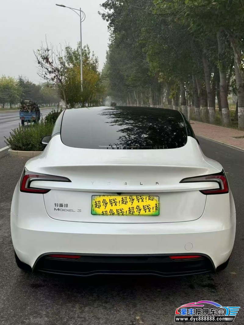 24年特斯拉MODEL 3轿车抵押车出售