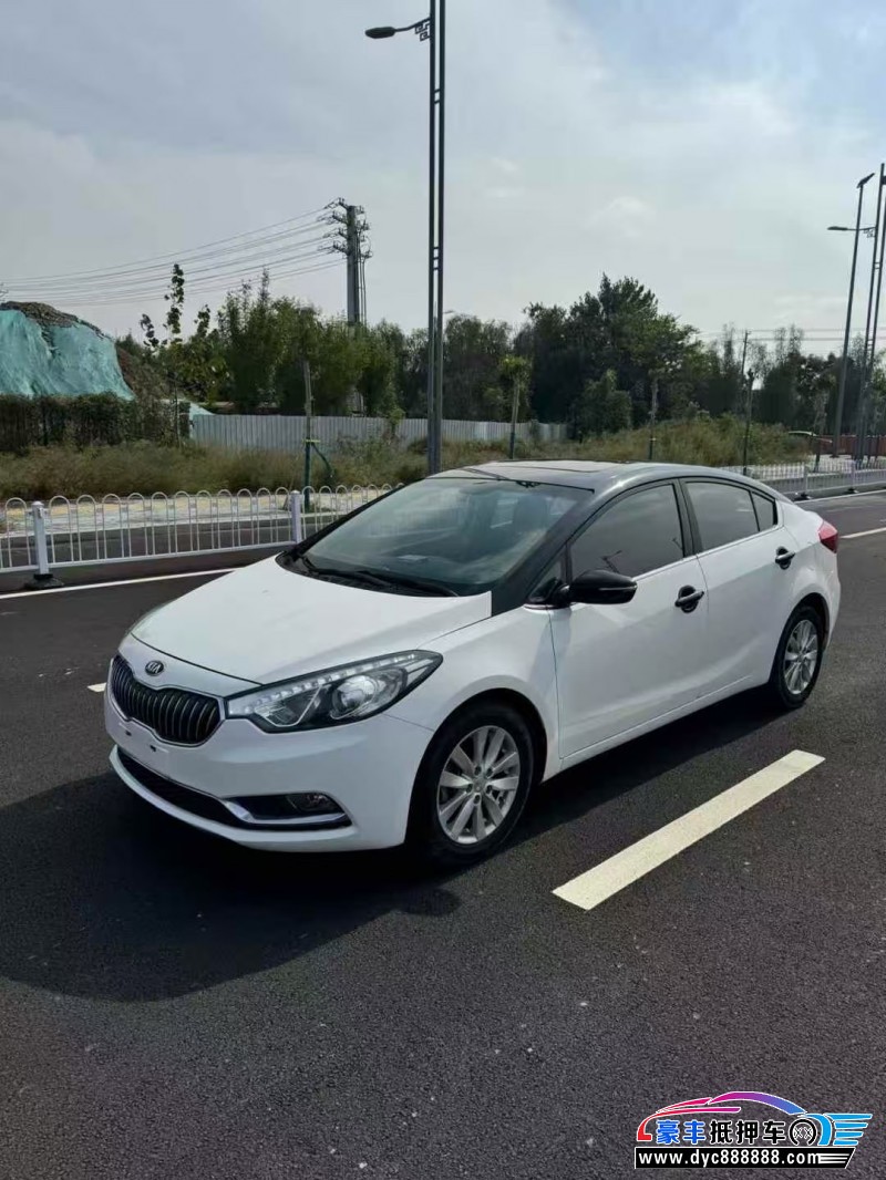 15年起亚K3轿车抵押车出售